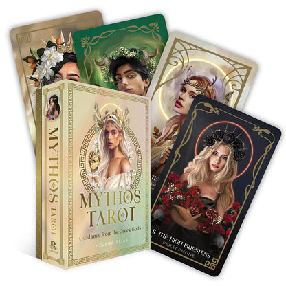 Mythos Tarot: Guidance from the Greek Gods (Rockpool Tarot) by Helena Elias