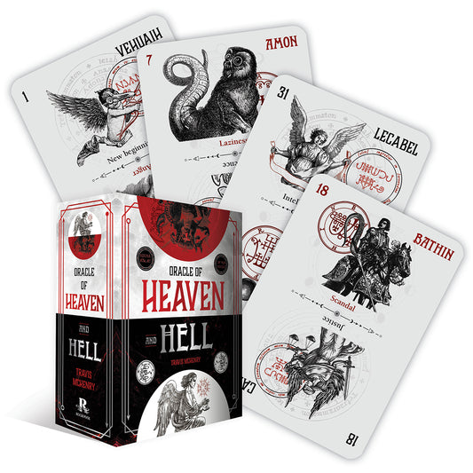 Oracle of Heaven and Hell: Harness the power of the angels and demons (Rockpool Oracle) by Travis McHenry