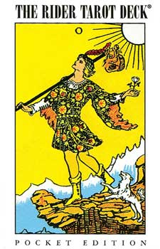 Rider-Waite Pocket tarot deck by Pamela Colman Smith