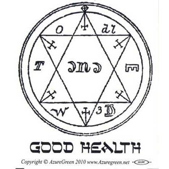 Good Health bumper sticker