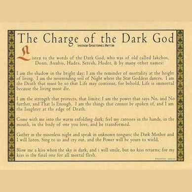 Dark God poster