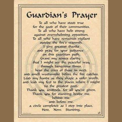 Guardian's Prayer poster