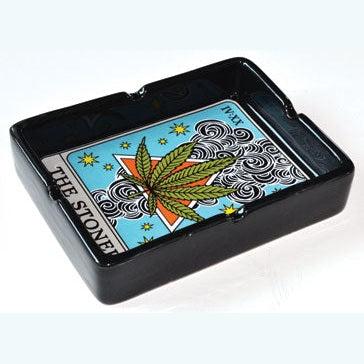 4" x 5 1/4" Stoner Tarot Card ashtray