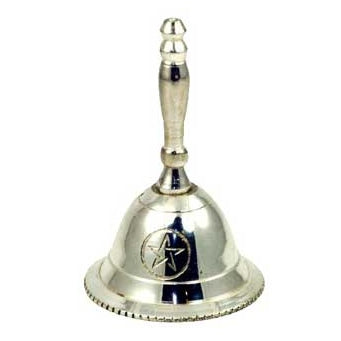 Altar Bell with Pentagram Design 2 1/2"