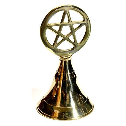 4" Pentagram brass bell