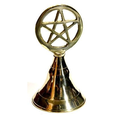 4" Pentagram brass bell