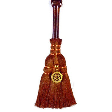 Pentagram Altar Broom, 9 1/2"