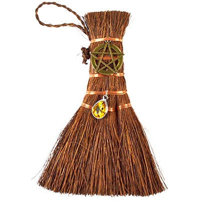 Pentagram Altar Broom, 8"