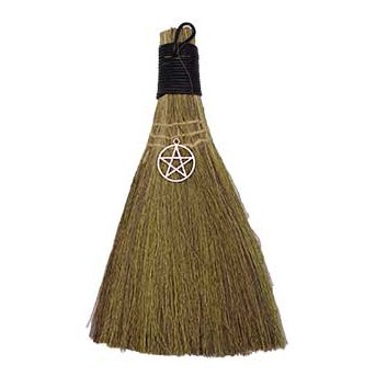 9" Broom Pentagram