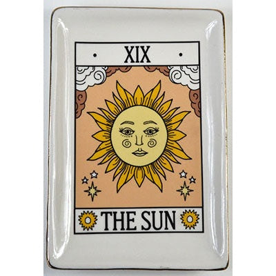 The Sun | Major Arcana Ceramic Tarot Altar Tray