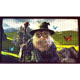 Catdolf Doormat, 17 5/8" x 19 1/2"