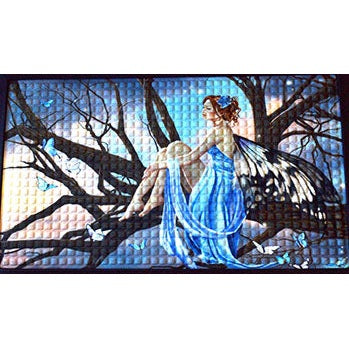 Fairy Doormat, 17 5/8" x 19 1/2"