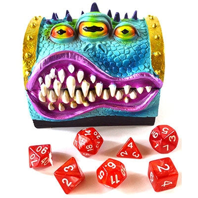 Monster Box Gaming Dice Set, 3" x 4"