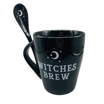 4" Witches Brew mug & Spoon set