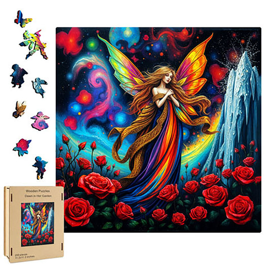Fairy wood puzzle