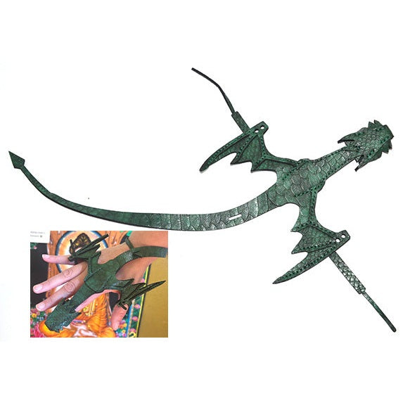 Green Dragon hand pet