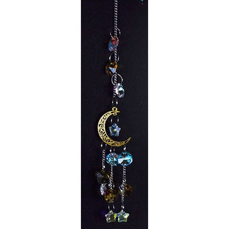 Golden Crescent Sun Catcher, 13"
