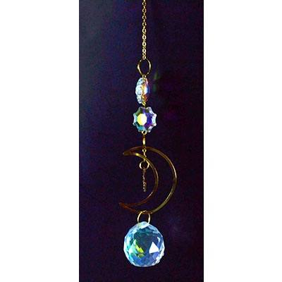 Crescent Moon Sun Catcher, 11"