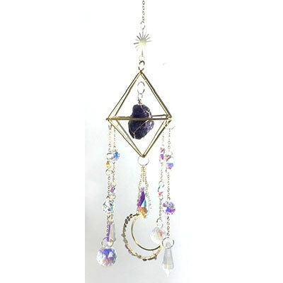 Amethyst Sun Catcher, 18 Inch