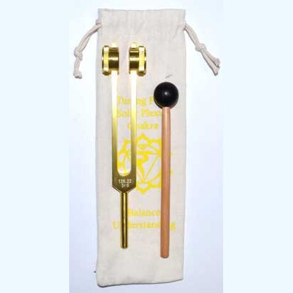 8 1/2" Solar Plexus yellow tuning fork