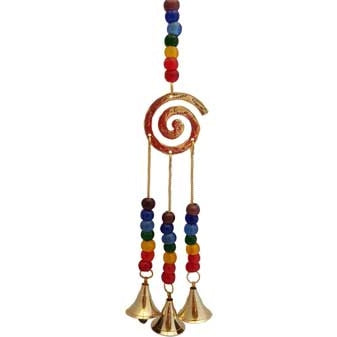 7 Chakra Spiral wind chime