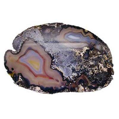 Brazilian Agate Altar Tile, 7"
