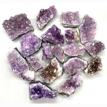 ~3# Flat of Amethyst B druse