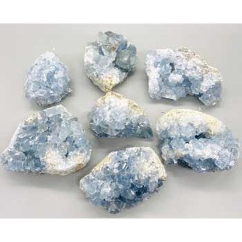 ~11# Flat of Celestite 1.5-5"
