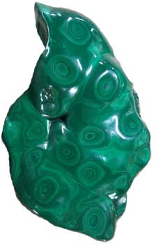 5# Malachite free shape