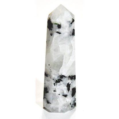 Rainbow Moonstone Obelisk, 1 3/4" - 2 1/2"