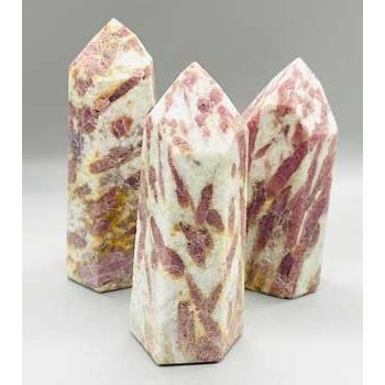 Rubilite Polished Obelisk, 1-1.3 Pounds