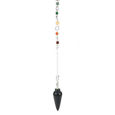 Bloodstone 7 Chakra pendulum