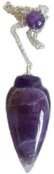 Amethyst pendulum