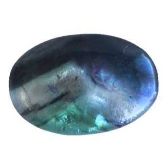 ~1 1/2" Fluorite palm stone