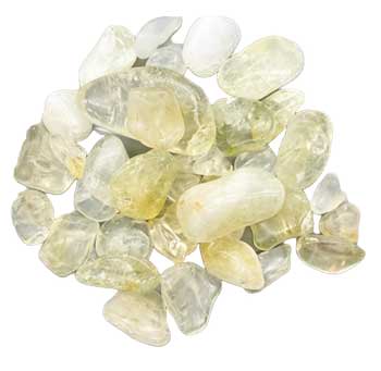 1 lb Citrine, Opalized tumbled stones