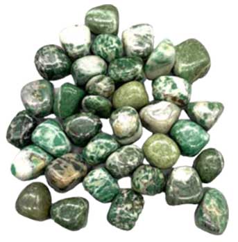 1 lb Jade, Rich tumbled stones