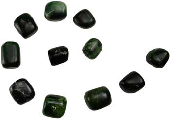 Tumbled Green Kyanite Stones