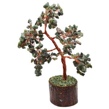 Green Aventurine gemstone tree