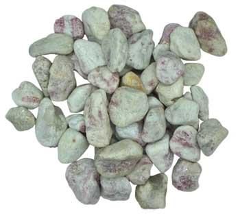 1 lb Tourmaline, Pink tumbled stones