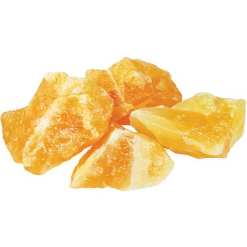 1 lb Orange Calcite untumbled stones