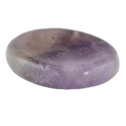 Amethyst worry stone