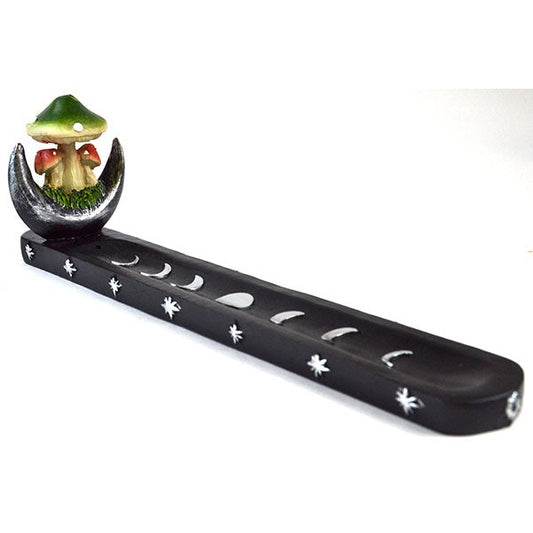 Mushroom Moon Burner, 10 Inches
