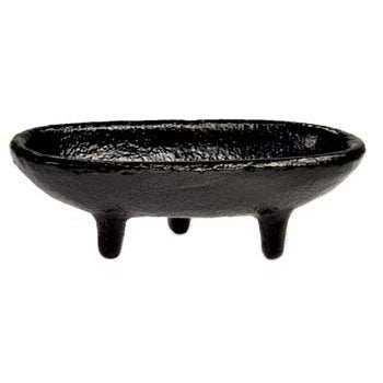 4" Iron smudge/ incense burner