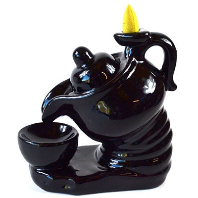 Tea Pot Backflow Burner, 6"