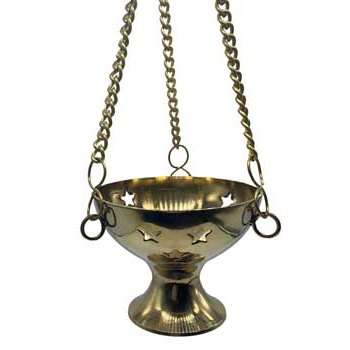Brass Hanging incense burner