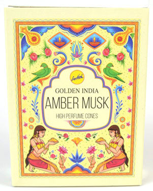 10 Amber Musk backflow cones Sree Vani