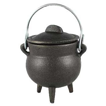 Plain Cast Iron Cauldron 3"