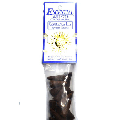 Casablanca Lily Incense Cones, 16 Pack