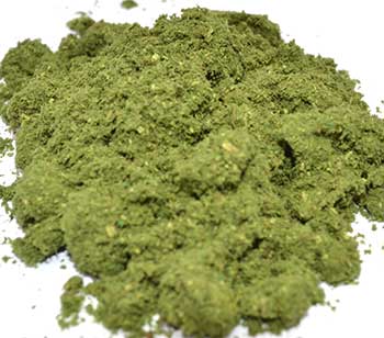 2oz Green unscented powder incense