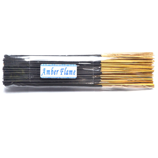 Amber Flame Incense Sticks Escential Essences Amber Flame Incense Sticks Escential Essences 95-100/pk